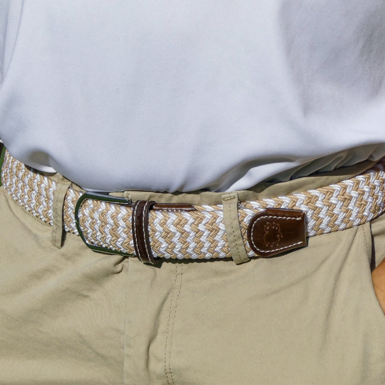 The Sierra Woven Elastic Stretch Belt