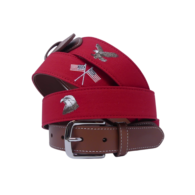The Olympic Embroidered Belt