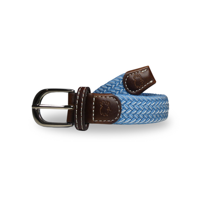 The Lil' Newport Kid's Herringbone Woven Stretch Belt