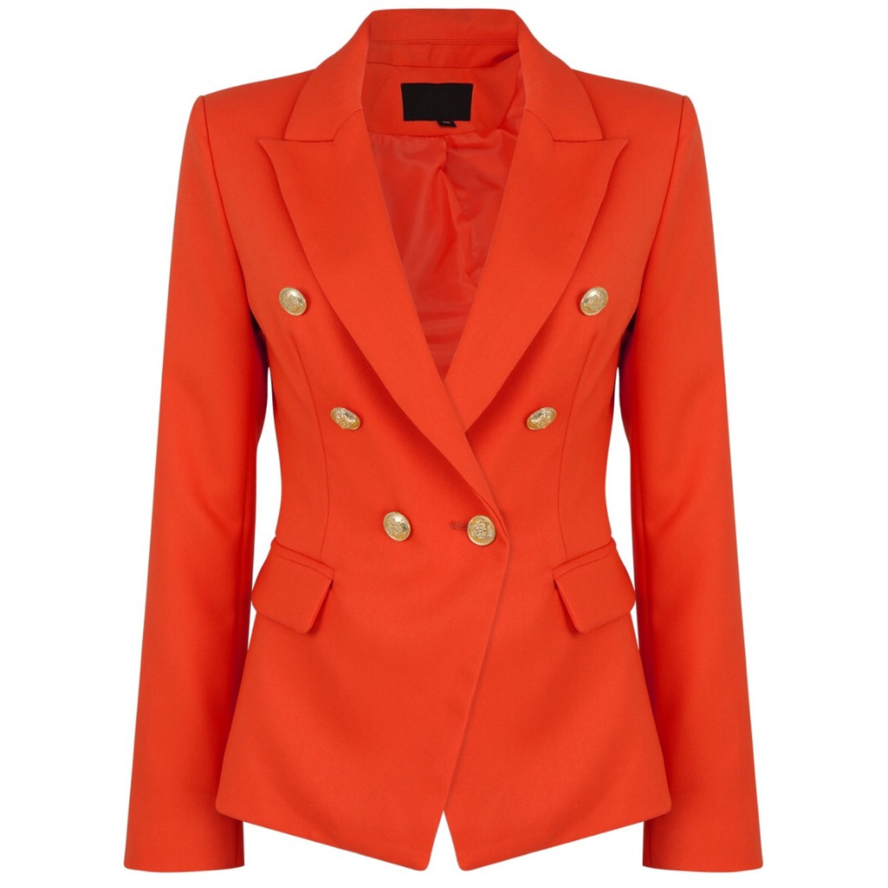 sarkom Ikke kompliceret implicitte Victoria Balmain Inspired Tailored Blazer - Red - Style Of Beyond