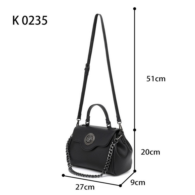 Alegra Lion Head Bag Black