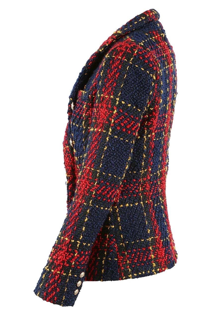 Gwen Tweed Balmain Inspired Blazer 
