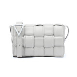 Cassie Designer Inspired Padded Cassette Bag - Grey