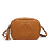 Soho Faux Leather Bag - Tan