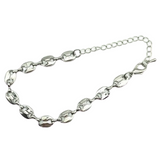 Karen Designer Inspired Marina Chain Bracelet- Silver