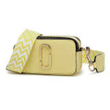 Marcia Designer Inspired Crossbody Bag - Yellow