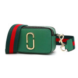 Marcia Designer Inspired Crossbody Bag - Green
