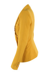 Victoria Balmain Inspired Tailored Blazer - Mustard