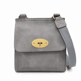 Toni Designer Inspired Satchel Bag - Grey