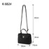 Crystal Designer Inspired Tote Bag - Black