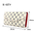 Lulu Purse / Wallet - White Check