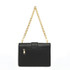 Naomi Designer Inspired Shoulder Bag - Black