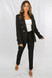 Shannon Designer Inspired Tailored Trousers - Black