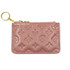 Ines Real Leather Designer Inspired Key Pouch - Dusty Pink