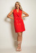 Audrey Sleeveless Balmain Inspired Blazer Dress - Coral