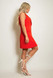 Audrey Sleeveless Balmain Inspired Blazer Dress - Coral