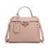 Lara Studded Top Handle Bag - Pink