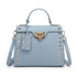 Lara Studded Top Handle Bag - Blue