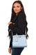 Lara Studded Top Handle Bag - Blue