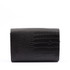 Sonia Designer Inspired Moc Croc Bag - Black