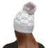 Lucinda Pom Pom Beanie Hat - Grey