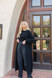 Lucy Longline Balloon Sleeve Cardigan - Black