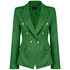 Victoria Balmain Inspired Tailored Blazer - Green