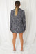 Verity Boucle Designer Inspired Jacket - Navy Mix