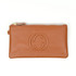 Lorelei Real Leather Designer Inspired Wristlet Purse - Camel