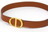 Blair Real Leather Designer Inspired Belt - Tan