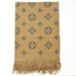 Lou Reversible Designer Inspired Scarf - Camel / Grey