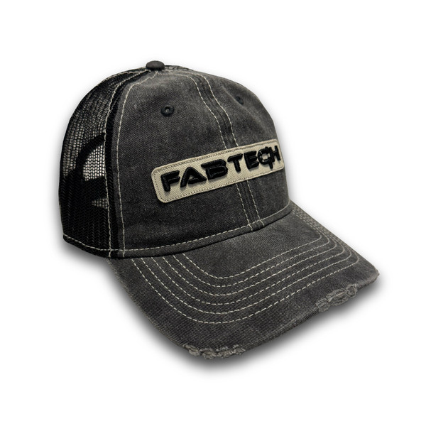 FabTech Fabric Washed Vintage Cap (12 Pack)