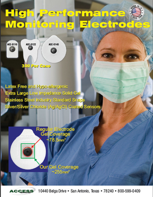 ECG Electrodes for Sedation Brochure
