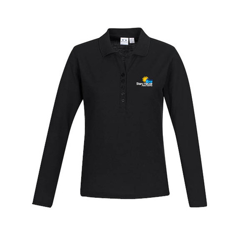 Ladies Long Sleeve Crew Polo