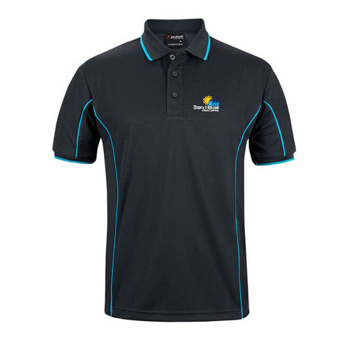 Story House Branded Piping Polo - Mens