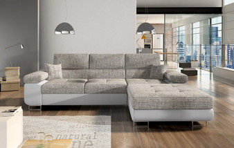 Bristol corner sofa bed with storage B01/S17