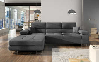 Bristol corner sofa bed with storage I96