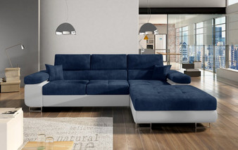 Bristol corner sofa bed with storage K09/S17