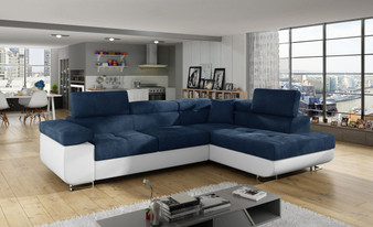 Leeds corner sofa bed with storage K09/S17