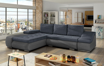 Edinburgh corner sofa bed with storage S76/S93