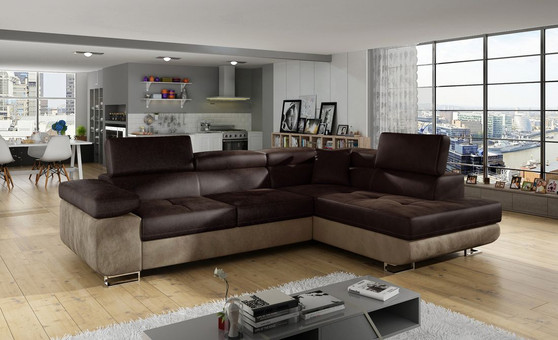 Leeds corner sofa bed with storage M29/M09