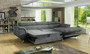 Manchester corner sofa bed with storage A09