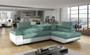 Leeds corner sofa bed with storage O83/S17