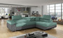 Leeds corner sofa bed with storage O83/S29