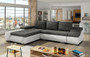 Edinburgh corner sofa bed with storage B02/S17
