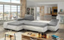 Edinburgh corner sofa bed with storage S13/S