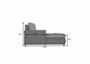 Leicester corner sofa bed with storage B05/S33