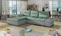 Leicester corner sofa bed with storage S34/S83