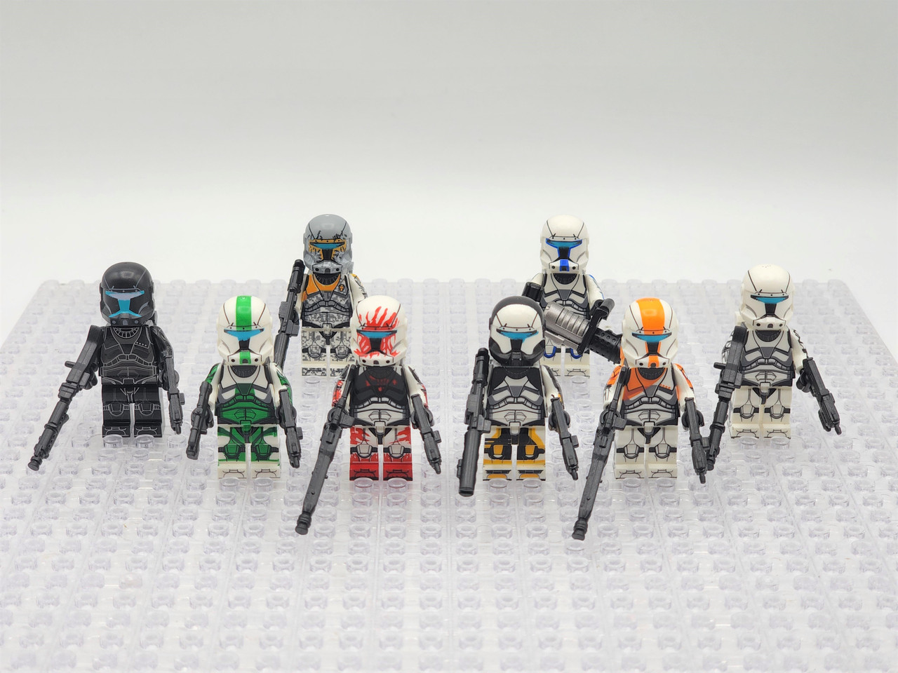 Star Wars 104th Wolfpack Clone Commandos Custom Minifigures Set WM - J ...