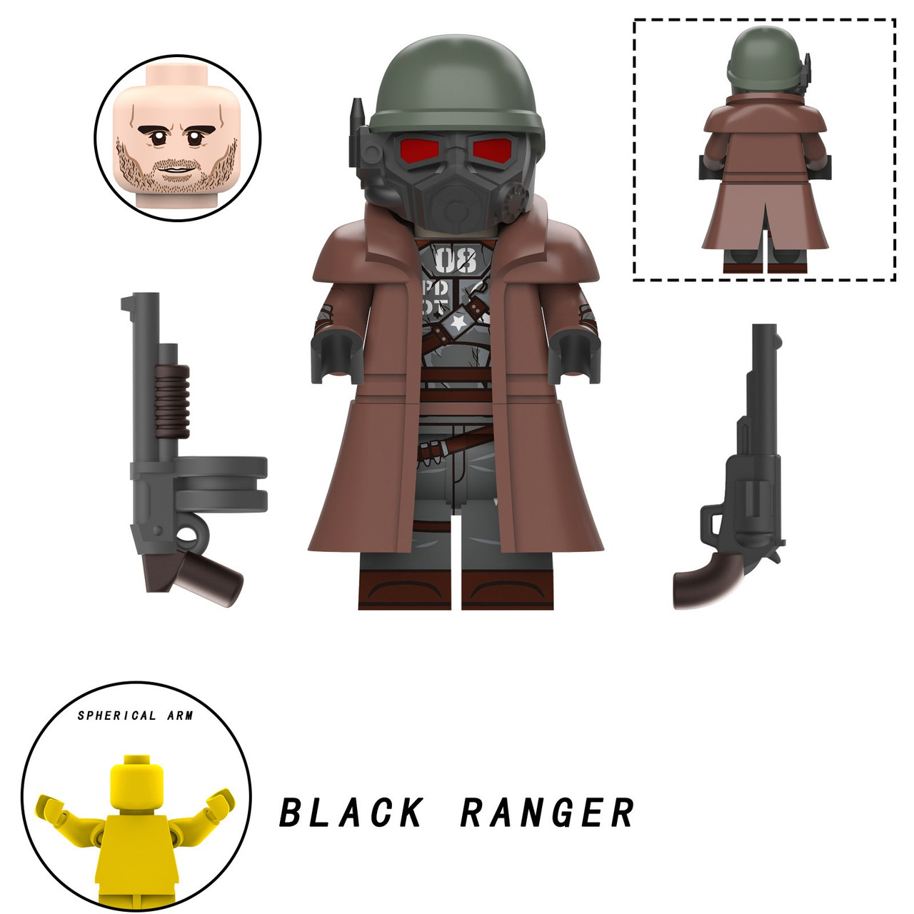 Fallout New California Republic Ranger Assortment Custom